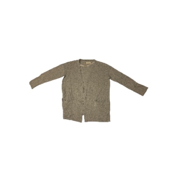 MEC Mountain Equipment Coop Grey Cardigan - Women’s Size Medium - Picture 1 of 7